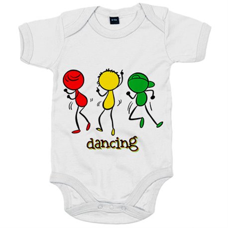 Body bebé Dancing bailando