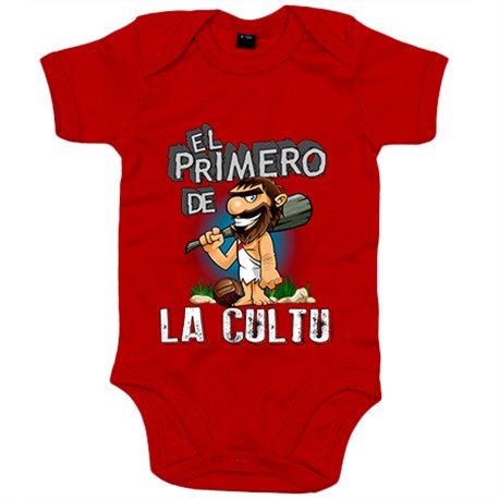 Body bebé frase el primero de la Cultu para hincha de su equipo de fútbol