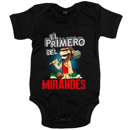 Body bebé frase el primero del Mirandés para hincha de su equipo de fútbol