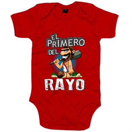 Body bebé frase el primero del Rayo para hincha de su equipo de fútbol