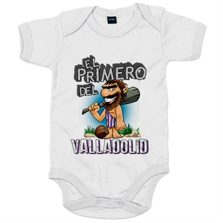 Body bebé frase el primero del Valladolid para hincha de su equipo de fútbol