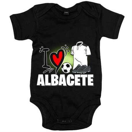 Body bebé para enamorado de su equipo de fútbol de Albacete