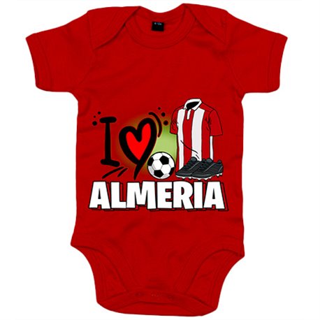 Body bebé para enamorado de su equipo de fútbol de Almería