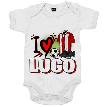 Body bebé para enamorado de su equipo de fútbol de Lugo