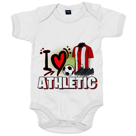 Body bebé para enamorado de su equipo de fútbol del Athletic
