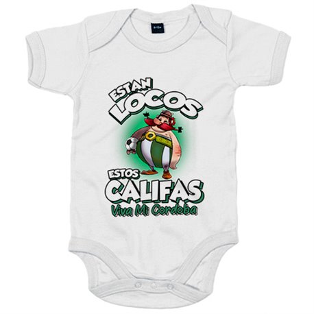 Body bebé parodia de Obelis para aficionados al fútbol de Córdoba