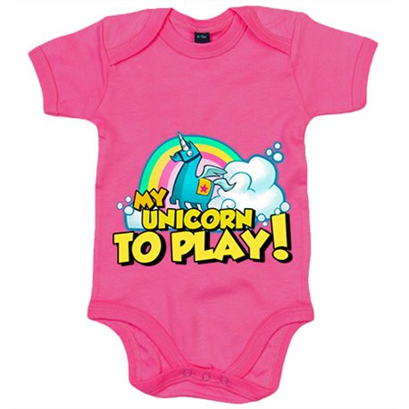 Body bebé parodia gamers divertida my unicorn to play avatar del juego