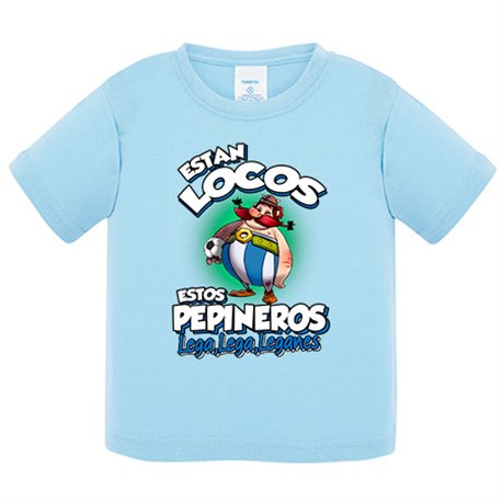 Camiseta bebé parodia de Obelis para aficionados al fútbol de Leganés