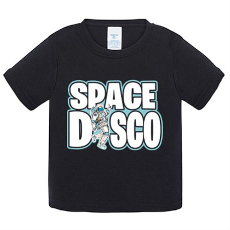 Camiseta bebé Space Disco