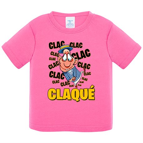 Camiseta bebé Claqué