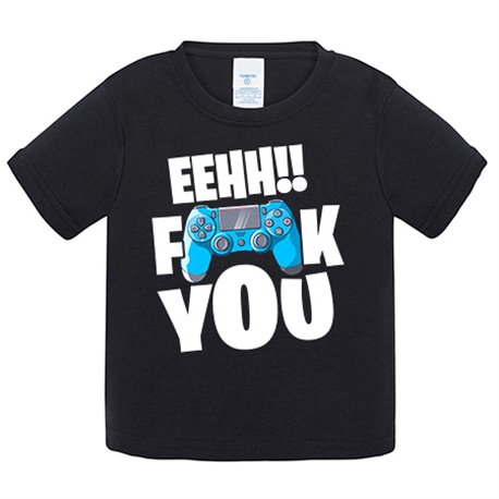 Camiseta bebé divertida para gamers de consola