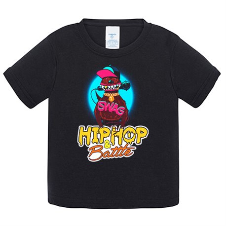 Camiseta bebé Hip Hop And Battle