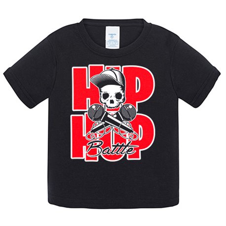 Camiseta bebé Hip Hop Battle batalla de gallos