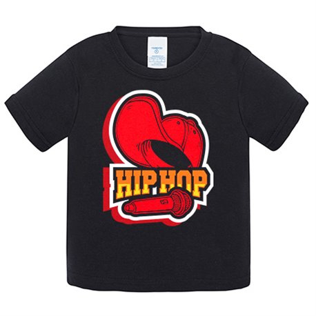 Camiseta bebé Hip Hop MC Rapero
