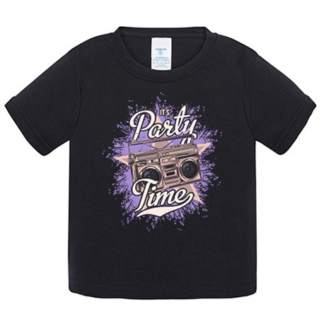 Camiseta bebé It Is Party Time