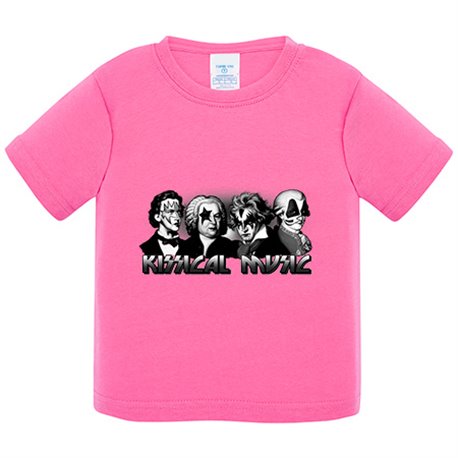 Camiseta bebé Kissical Music