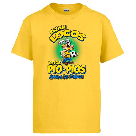 Camiseta parodia de Asteris para aficionados al fútbol de Las Palmas