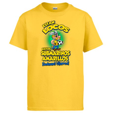Camiseta parodia de Asteris para aficionados al fútbol de Villarreal