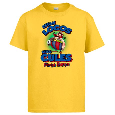 Camiseta parodia de Obelis para culés aficionados al fútbol de Barcelona