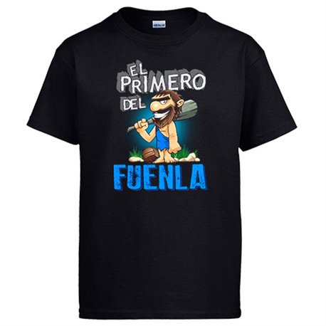 Camiseta frase el primero del Fuenlabrada para hincha de su equipo de fútbol