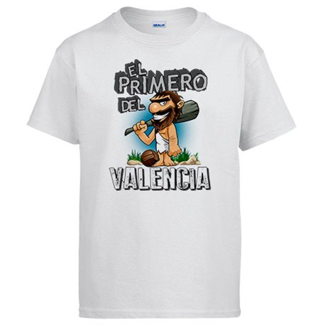 Camiseta frase el primero del Valencia para hincha de su equipo de fútbol
