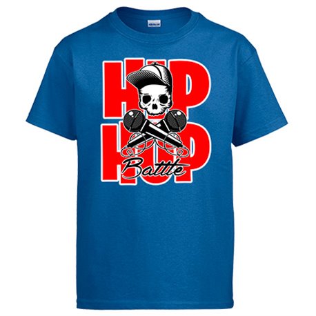 Camiseta Hip Hop Battle batalla de gallos