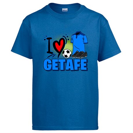 Camiseta para enamorado de su equipo de fútbol de Getafe
