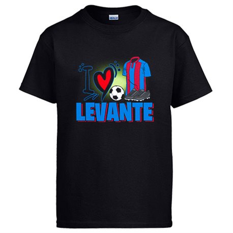 Camiseta para enamorado de su equipo de fútbol de Levante