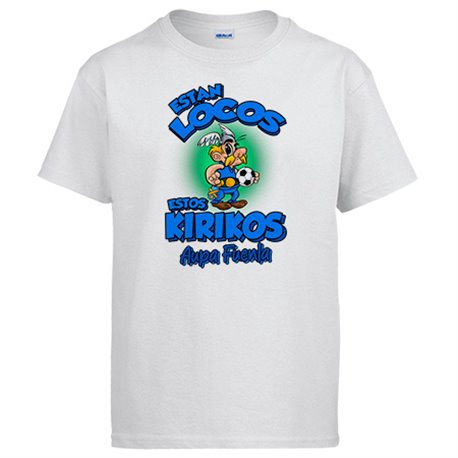 Camiseta parodia de Asteris para aficionados al fútbol de Fuenlabrada