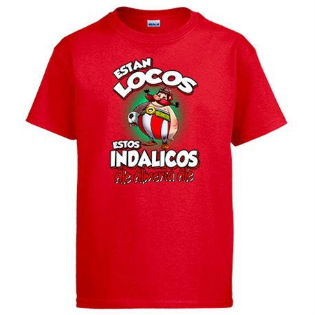 Camiseta parodia de Obelis para aficionados al fútbol de Almería