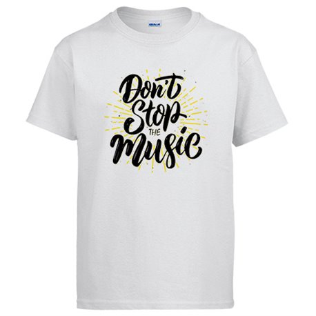 Camiseta Don t Stop The Music