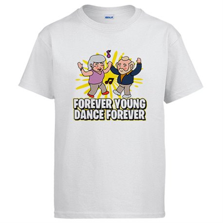 Camiseta Forever Young Dance Forever