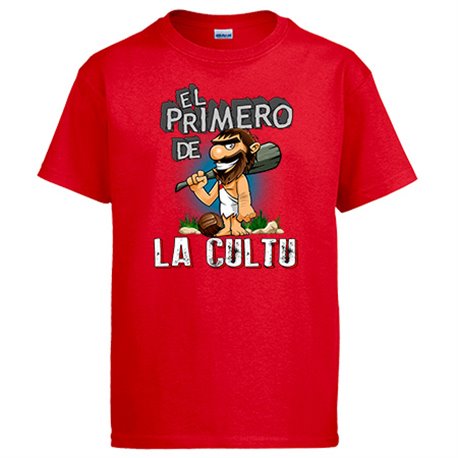 Camiseta frase el primero de la Cultu para hincha de su equipo de fútbol