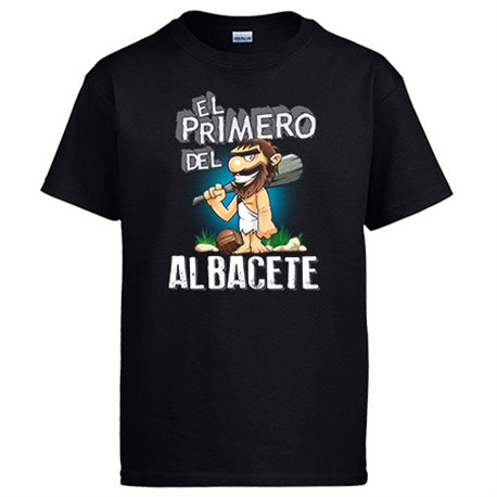 Camiseta frase el primero del Albacete para hincha de su equipo de fútbol