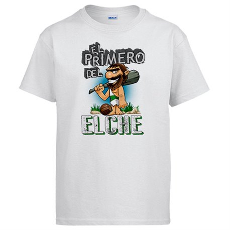 Camiseta frase el primero del Elche para hincha de su equipo de fútbol