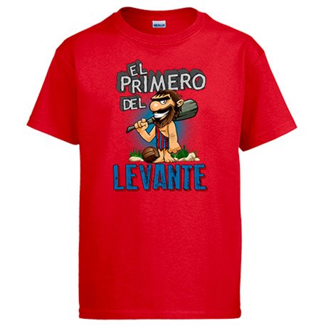 Camiseta frase el primero del Levante para hincha de su equipo de fútbol