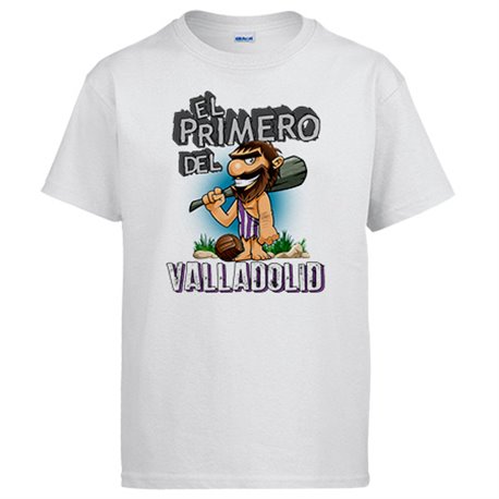 Camiseta frase el primero del Valladolid para hincha de su equipo de fútbol