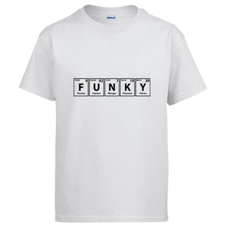 Camiseta Funky tabla periódica