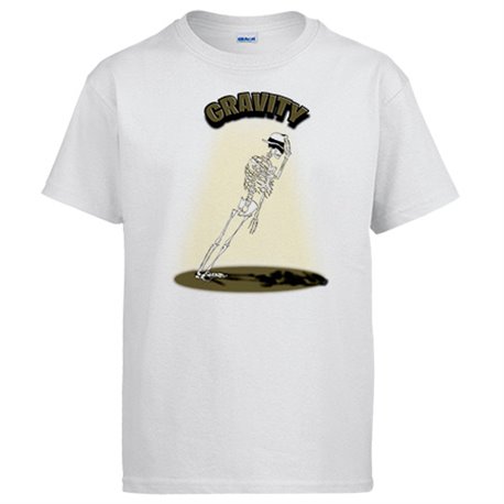 Camiseta Gravity pose de baile
