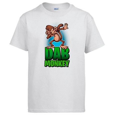 Camiseta Hip Hop Dab Monkey