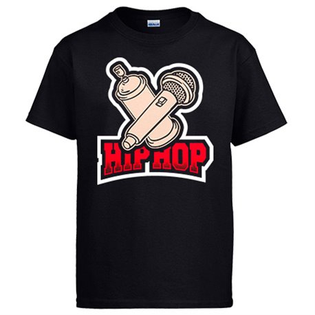 Camiseta Hip Hop Micro And Graffiti