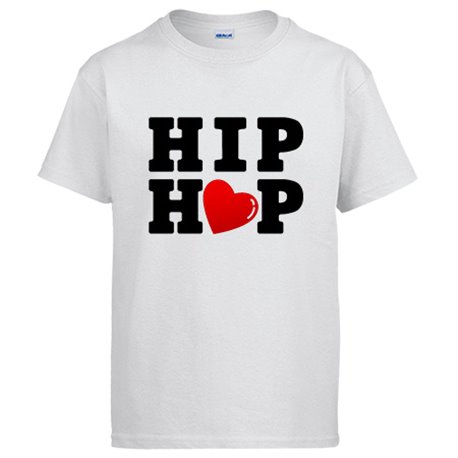 Camiseta I Love Hip Hop