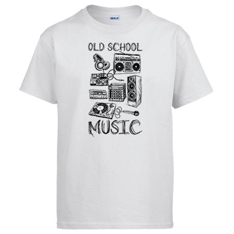 Camiseta Old School Music