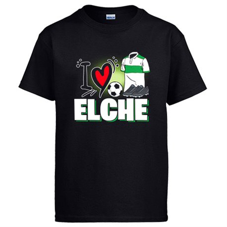 Camiseta para enamorado de su equipo de fútbol de Elche
