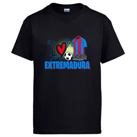 Camiseta para enamorado de su equipo de fútbol de Extremadura
