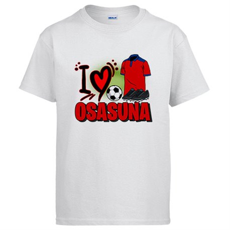 Camiseta para enamorado de su equipo de fútbol de Osasuna