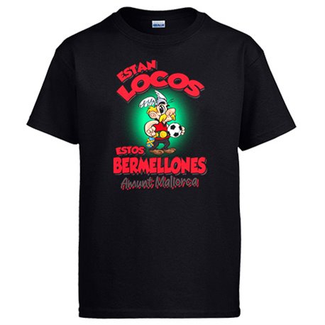 Camiseta parodia de Asteris para aficionados al fútbol de Mallorca