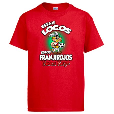 Camiseta parodia de Asteris para aficionados al fútbol del Rayo