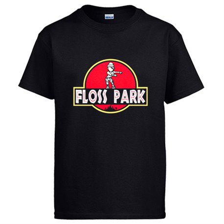 Camiseta parodia para gamer pose baile floss park