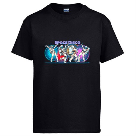 Camiseta Space Disco astronauta baile